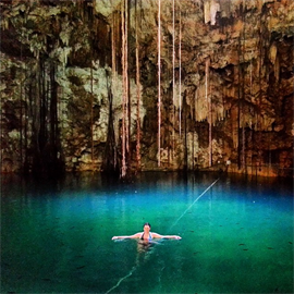 cenote swimming mexico